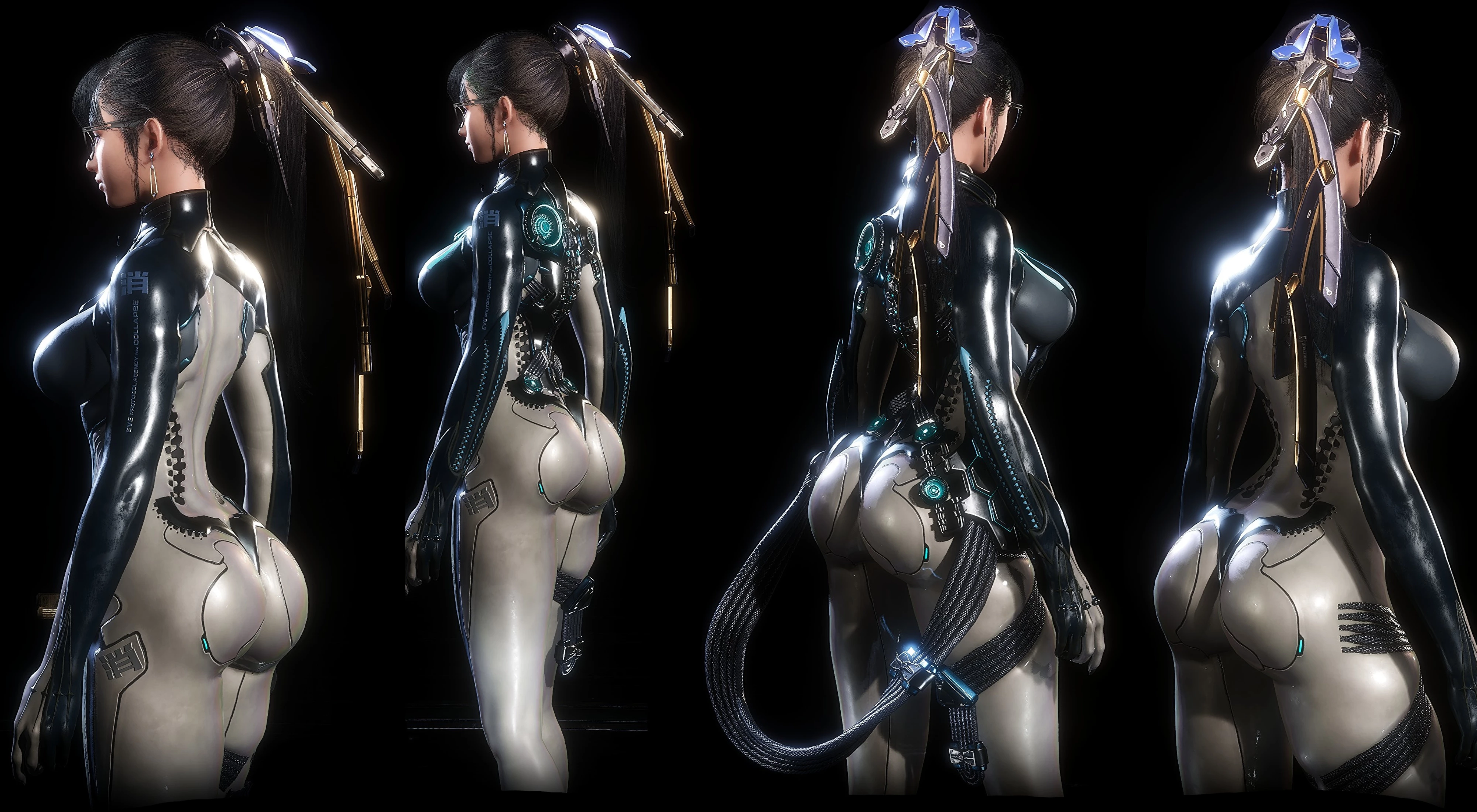 《剑星》渡鸦 "完美身形"MOD美图赏：身材好到爆！