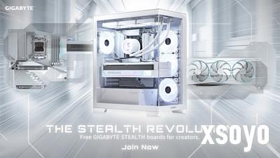 技嘉科技 STEALTH Revolution 玩转简约装机美学 力邀创作者打造纯白梦幻桌机