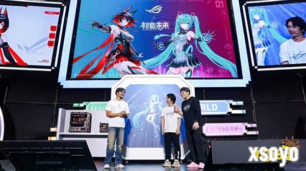 ROG×初音未来联名丨玩+乐园ROG新品发布会燃爆BW2025