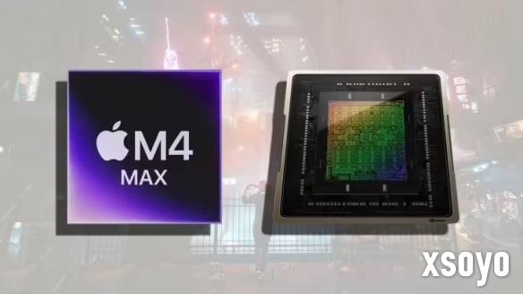 《赛博朋克2077》5090移动版vs苹果M4 Max 对比测试