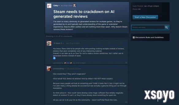 Steam平台被AI“攻陷”？背后或有组织操控评论活动