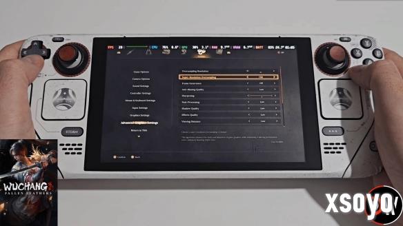 《明末》Steam Deck运行测试：复杂场景下只有20帧！