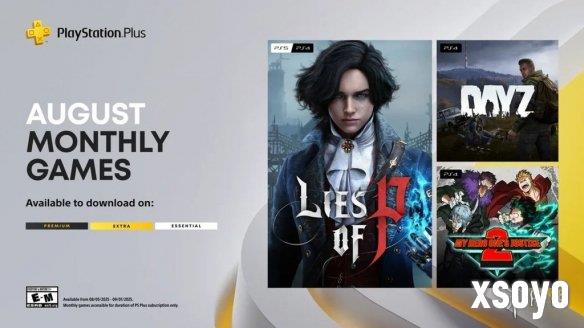 8月PS+一档会免游戏公布：《匹诺曹的谎言》等3款！