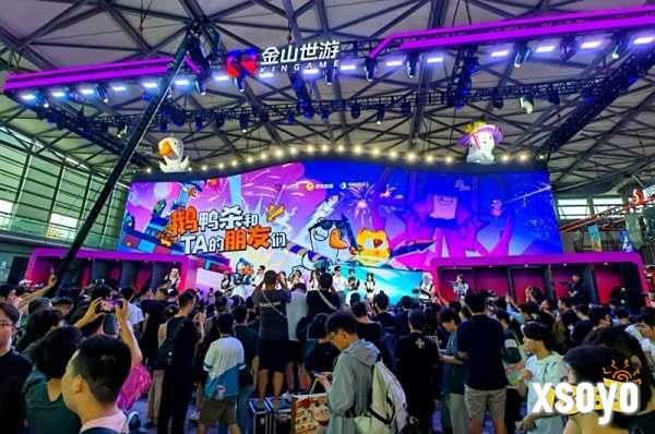 金山世游燃爆ChinaJoy 《鹅鸭杀》手游斩获多个年度最受期待奖