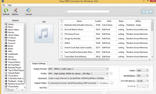 Easy DRM Converter