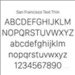 San Francisco字体Mac版
