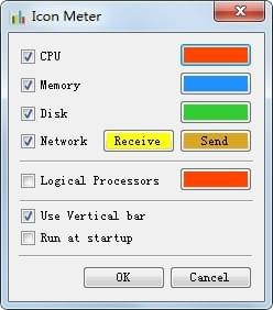 Icon Meter(任务栏监控软件)v2.1.0