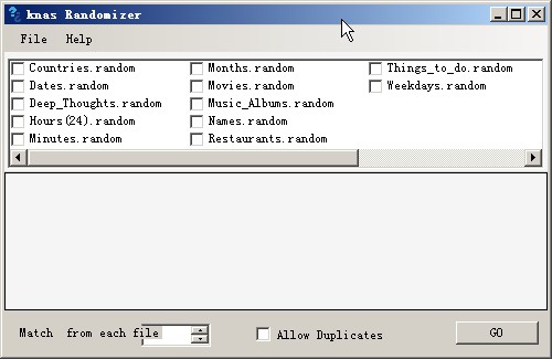 knas RandomizerV1.0.0