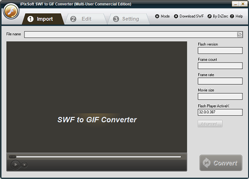 iPixSoft SWF to GIF ConverterV2.5.6