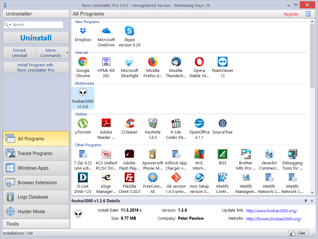 RevoUnin Pro5.2.1-32位-trail