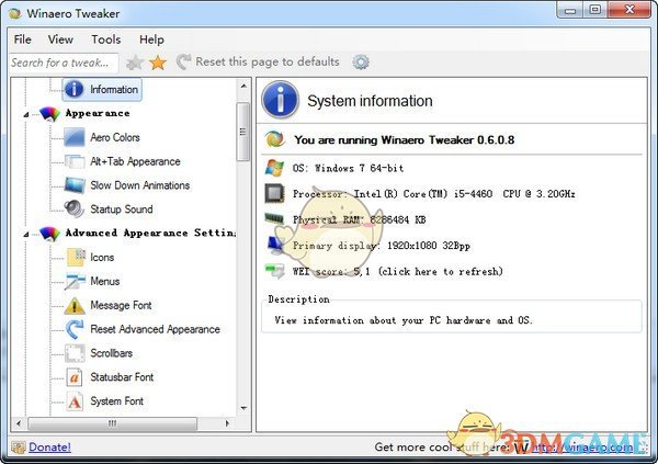 Winaero Tweaker(Windows外观和性能设置)v1.33