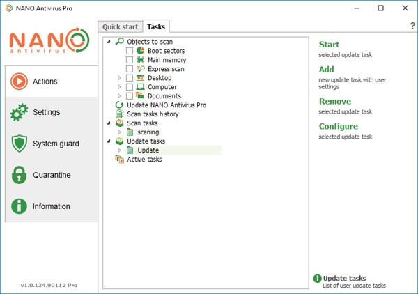 NANO Antivirus32位1.0.134.90655