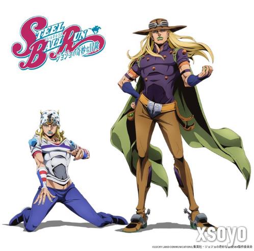 系列第七部《JOJO的奇妙冒险：飙马野郎》动画制作进展公布