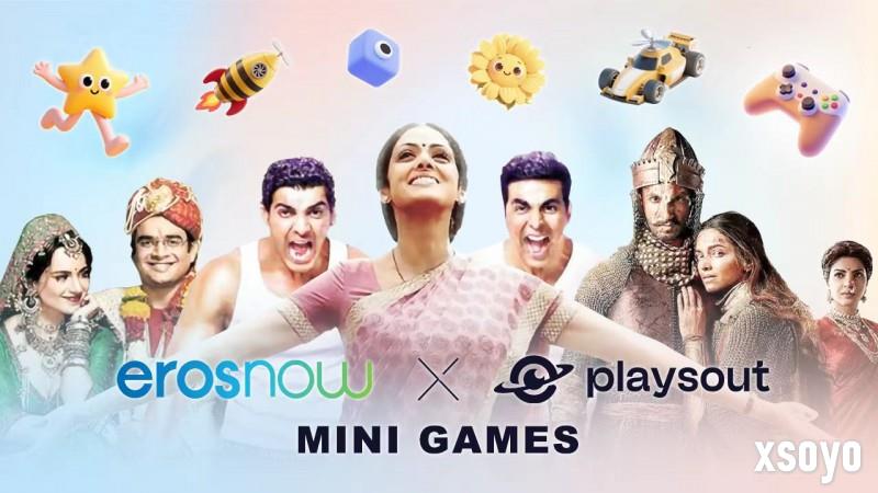 从银幕到屏幕，PlaysOut携手Eros Now强势进军印度小游戏市场