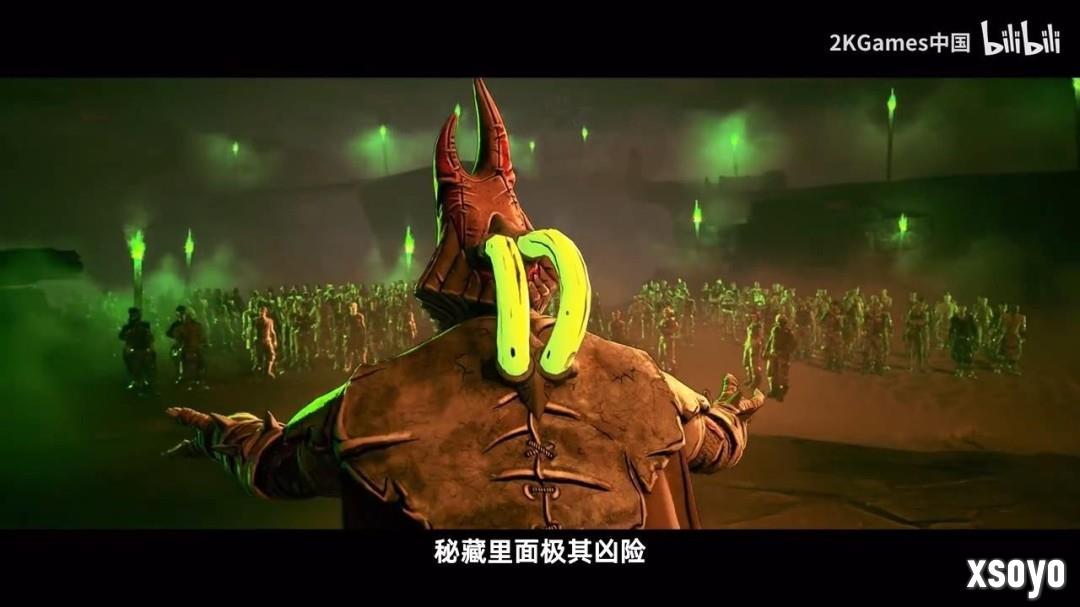 《无主之地4》亚蒙故事中配预告 猛男把人脑捏成钻石
