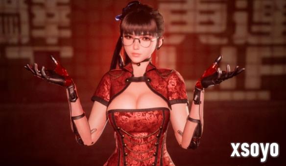 《剑星》牡丹深V优化版MOD：物理晃动+多配色方案