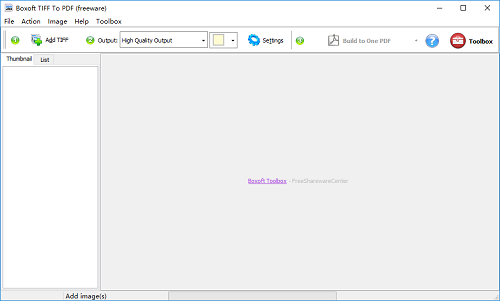 Boxoft TIFF to PDFv1.2