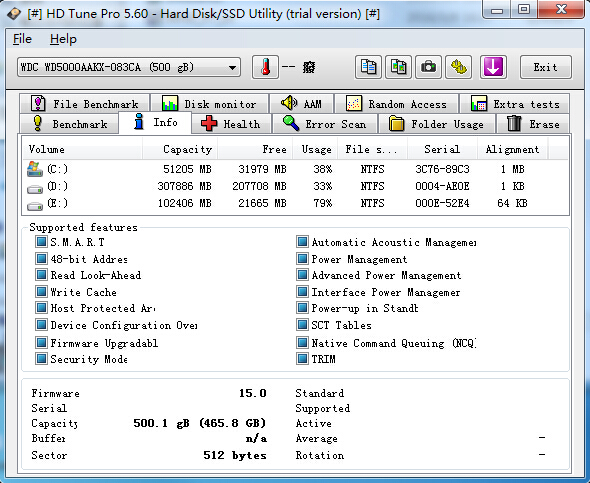 HD TuneV5.7.5