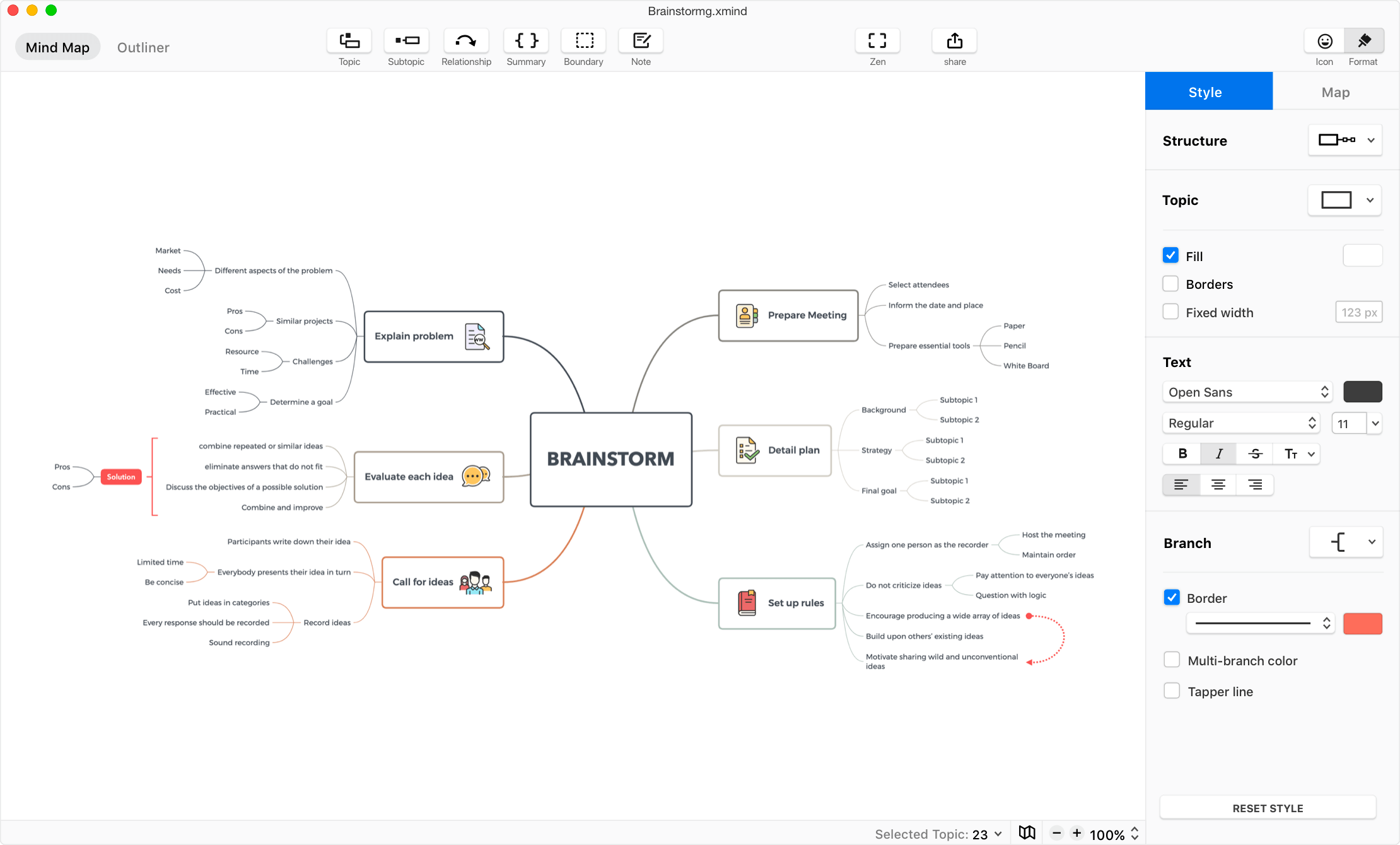 XMind2.1.0
