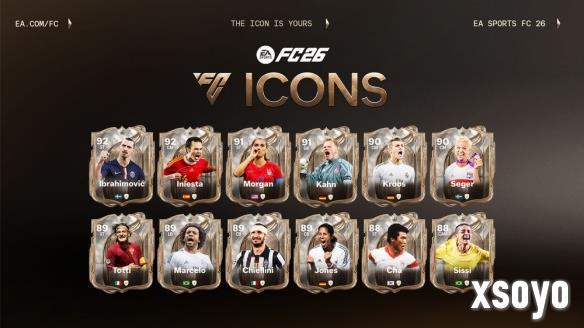 EA SPORTS FC 26 公布新晋超级球星阵容完整更新