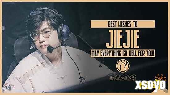 即日起正式断开连接 iG官宣Jiejie退队！