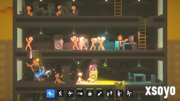 轻度肉鸽动作游戏《Stick it to the Stickman》现已发售