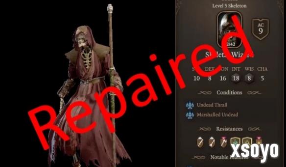 《博德之门3》强化修复MOD发布！完美解决亡灵种族BUG与技能异常