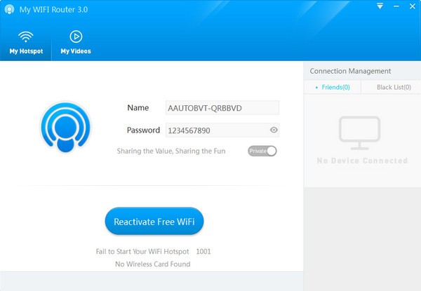 《电脑虚拟WIFI》免费版