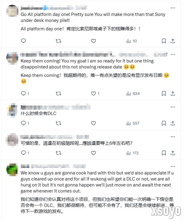 《黑神话》杨奇发文感谢全球玩家 海外网友盛赞支持！