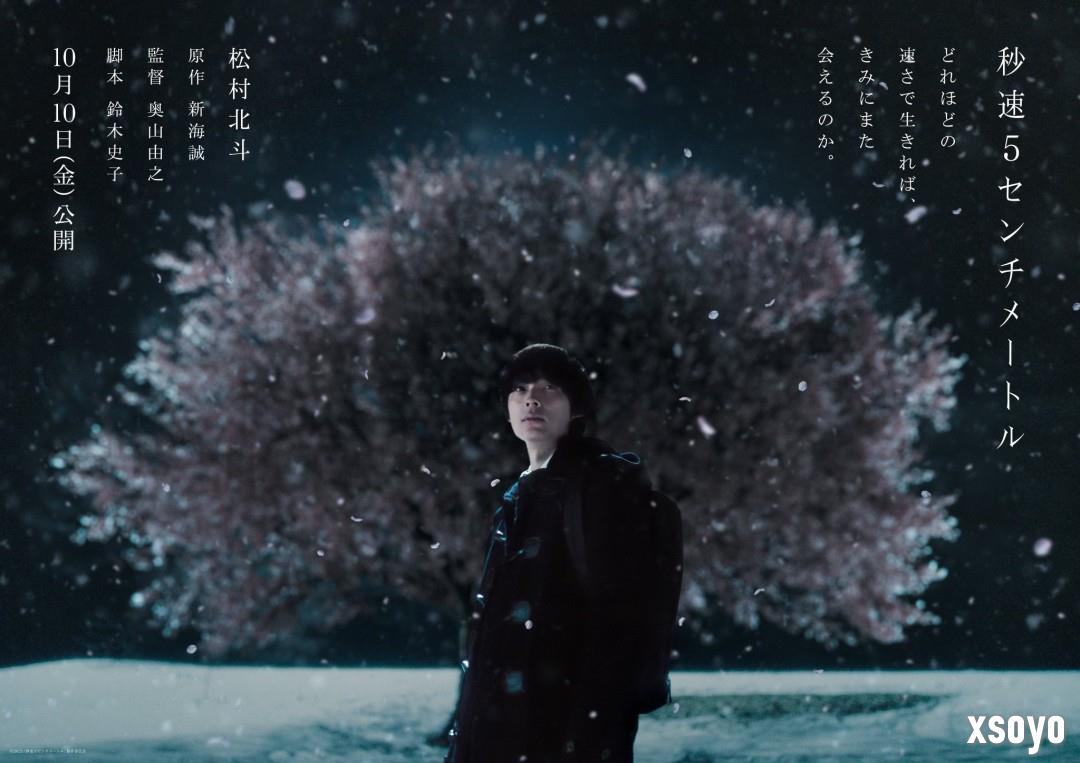 真人《秒速5厘米》新预告曝光 米津玄师献唱主题曲