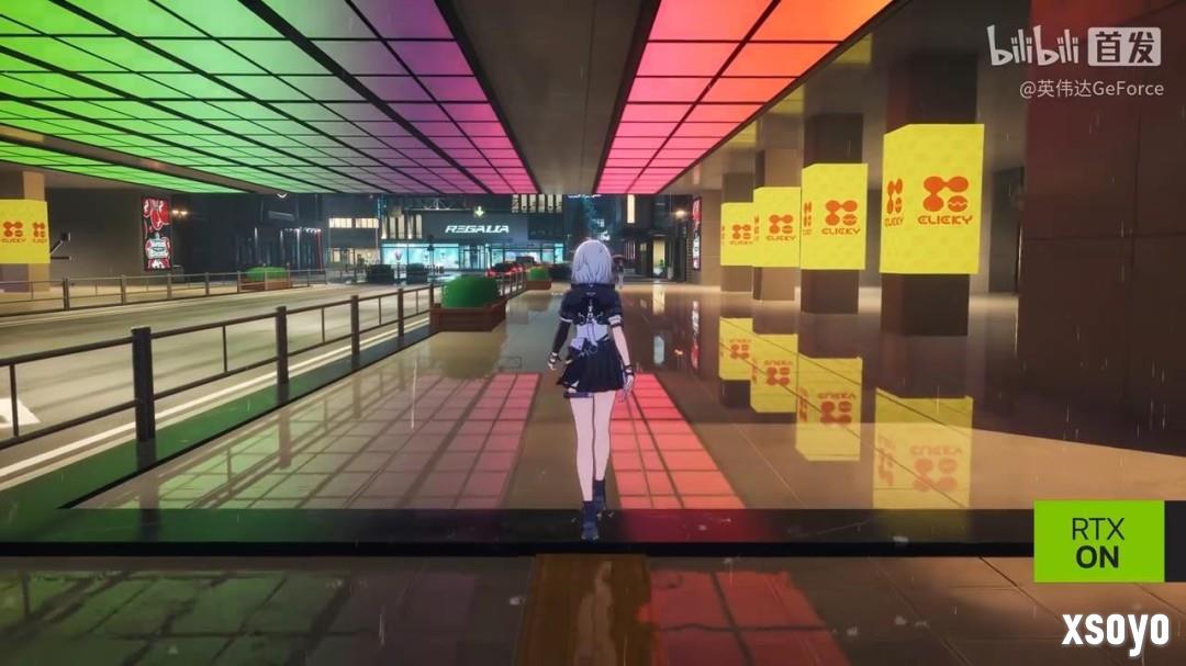 《异环》路径追踪RTX展示视频 画面效果不错