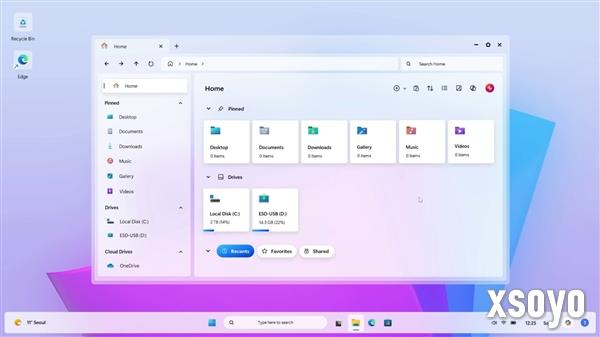 Windows12.2概念设计曝光：全新开始菜单 支持Windows7主题