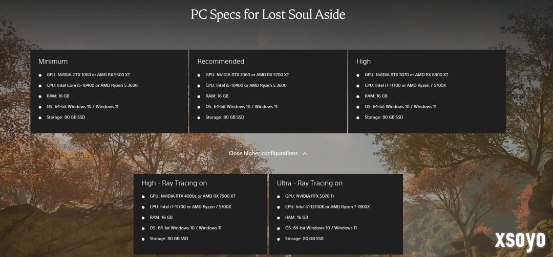 《失落之魂》PC版特色宣传片 支持4K和光追