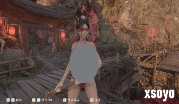 《明末：渊虚之羽》方瑶肚兜MOD：4K刺绣纹理+动态流光特效