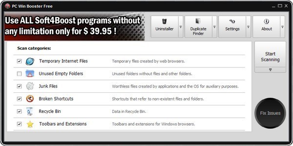 PC Win Booster Free32位12.7.5.627