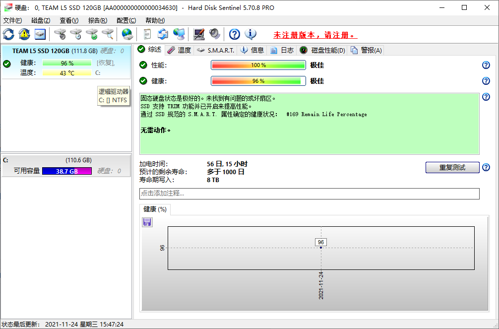 硬盘检测工具(Hard Disk Sentinel)