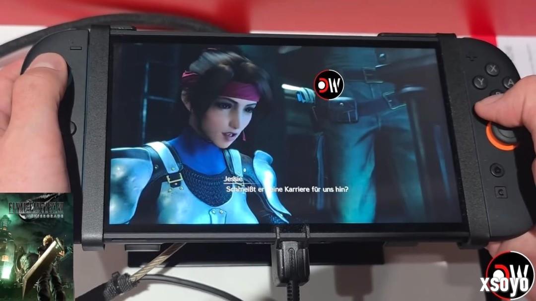 《最终幻想7：重制版Intergrade》NS2版演示 画面流畅