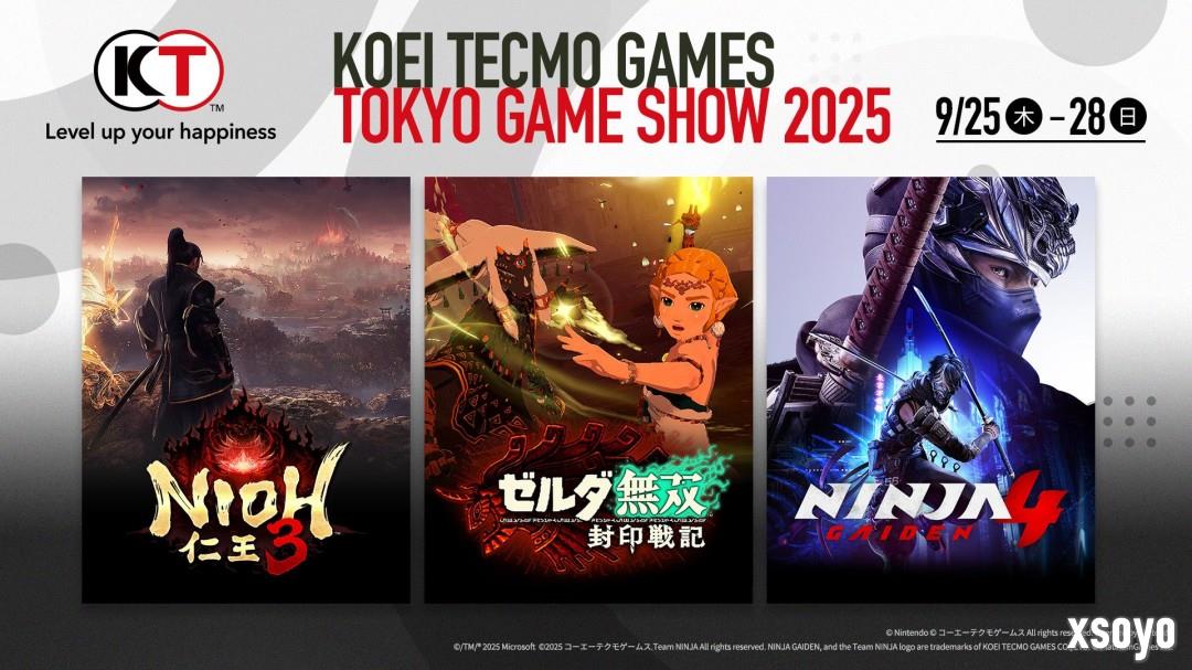 《仁王3》领衔！光荣公布TGS 2025参展游戏阵容