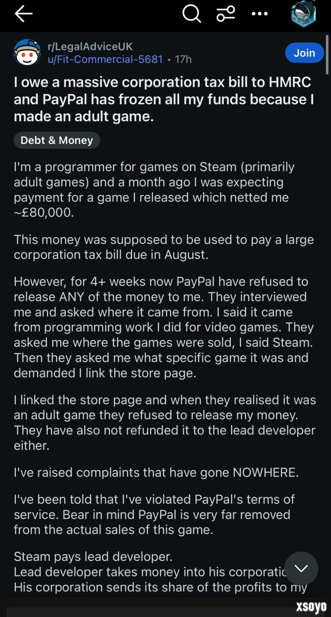 愈演愈烈！Steam成人游戏开发者遭Paypal冻结资金