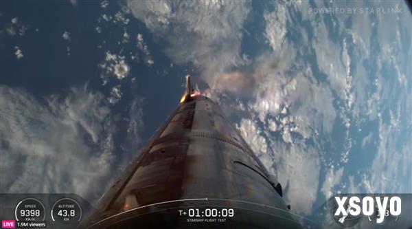 SpaceX星舰第十次试飞成功！二级飞船海上溅落放烟花“庆祝”