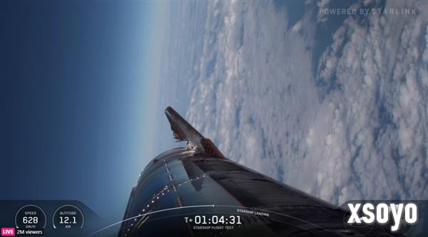 SpaceX星舰第十次试飞成功！二级飞船海上溅落放烟花“庆祝”