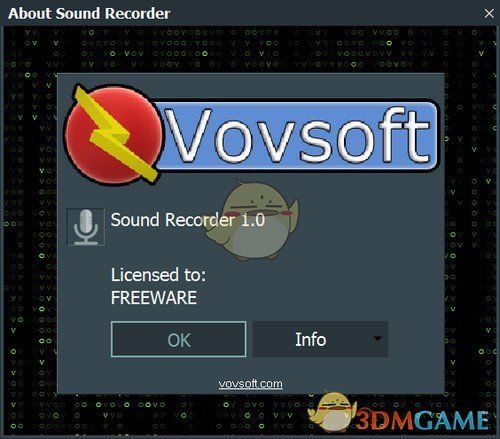 Vovsoft Sound Recorder 1.0