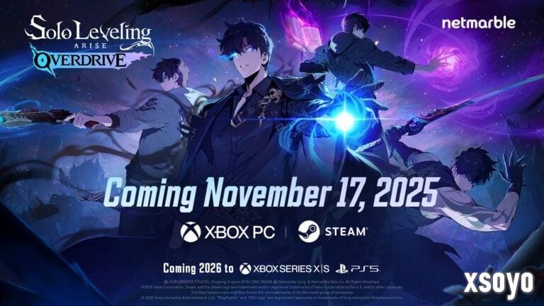 人气动画《我独自升级》改编游戏11月17日上线Steam！售价188元