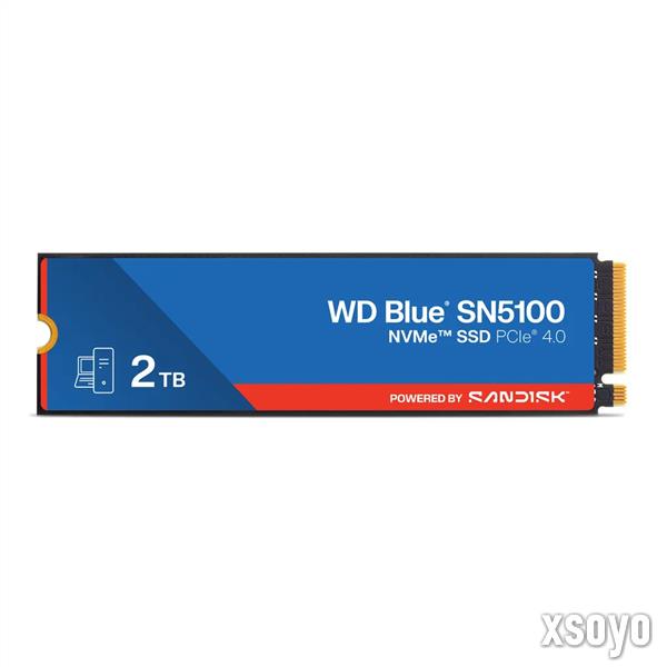 闪迪推出WD蓝盘SN5100 SSD：宣称性能提升30%、价格高了超20%