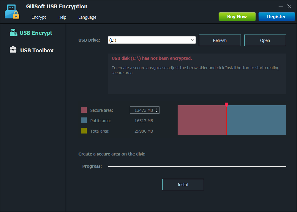 GiliSoft USB Stick Encryption12.4.0.0