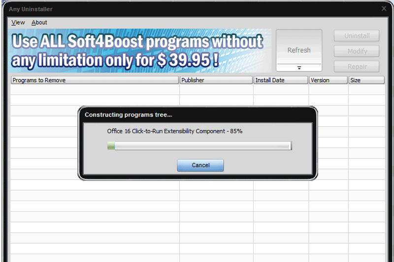 Soft4Boost Any Uninstaller32位10.4.7.491