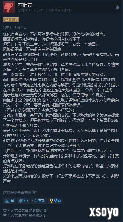 虚幻五类魂《地狱即我们》Steam好评率87%！豪华版现可游玩