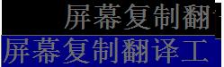 屏幕复制翻译工具v1.0