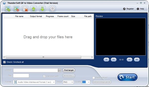 ThunderSoft GIF to Video Converter
