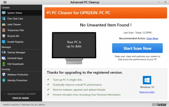 Advanced PC Cleanup1.0